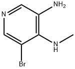 5-溴-N4-甲基-吡啶-3,4-二胺 结构式