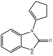 2H-Benzimidazol-2-one,1-(1-cyclopenten-1-yl)-1,3-dihydro-(9CI) 结构式