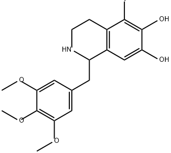 5-fluorotrimetoquinol 结构式