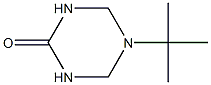 1,3,5-Triazin-2(1H)-one,5-(1,1-dimethylethyl)tetrahydro-(9CI) 结构式