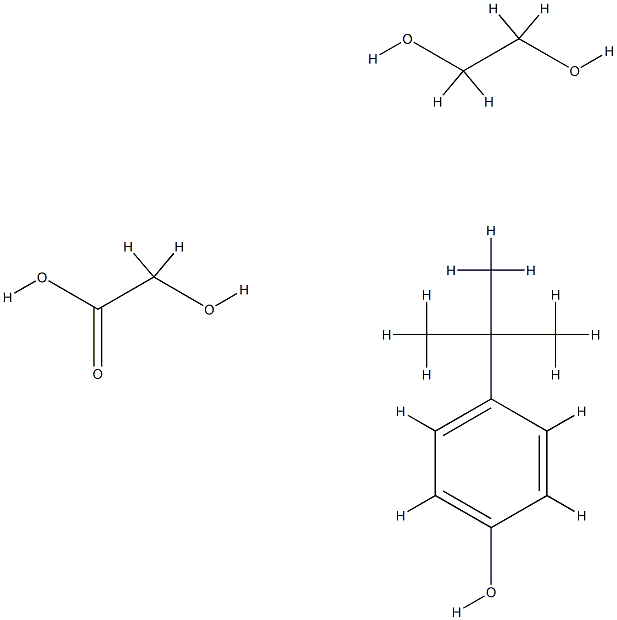 丁基苯酚聚醚-5 羧酸 结构式