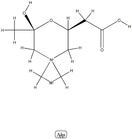 hemiacetylcarnitinium 结构式