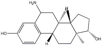 6-aminoestradiol 结构式