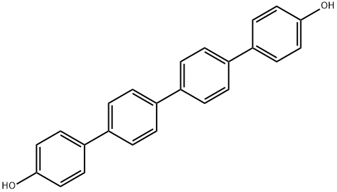 1,1':4',1'':4'',1'''-四联苯]-4,4'''-二醇 结构式