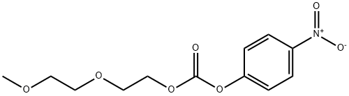 m-PEG3-4-nitrophenyl carbonate 结构式