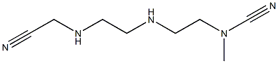 diethylenetriaminediacetonitrile 结构式