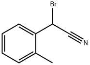 Benzeneacetonitrile, .alpha.-broMo-2-Methyl- 结构式