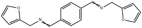 Benzene, 1,4-bis(2-furfuryliminomethyl)- 结构式