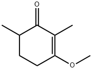 2-Cyclohexen-1-one,3-methoxy-2,6-dimethyl-(9CI) 结构式