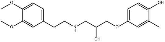 4-hydroxybevantolol 结构式