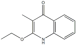 4-Quinolinol,2-ethoxy-3-methyl-(9CI) 结构式