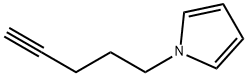 1H-Pyrrole,1-(4-pentynyl)-(9CI) 结构式