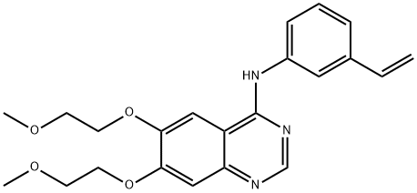 埃罗替尼杂质A 结构式