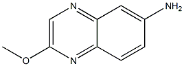 6-Quinoxalinamine,2-methoxy-(9CI) 结构式