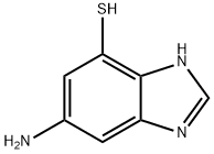 1H-Benzimidazole-4-thiol,6-amino-(9CI) 结构式