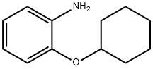 2-(cyclohexyloxy)aniline 结构式