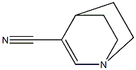 1-Azabicyclo[2.2.2]oct-2-ene-3-carbonitrile(6CI,9CI) 结构式