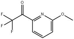 2,2,2-三氟-1-(6-甲氧基吡啶-2-基)乙烷-1-酮 结构式
