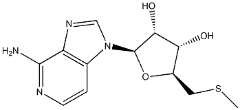 5'-methylthio-5'-deoxy-9-deazaadenosine 结构式