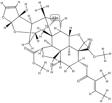 印楝素B 结构式