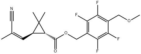 epsilon-momfluorothrin 结构式