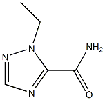 1H-1,2,4-Triazole-5-carboxamide,1-ethyl-(9CI) 结构式