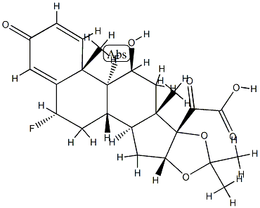 Fluocinolone Acetonide-21-carboxylic Acid
