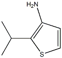 3-Thiophenamine,2-(1-methylethyl)-(9CI) 结构式