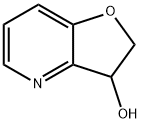 呋喃并[3,2-B]吡啶-3 - 醇,2,3 - 二氢- 结构式