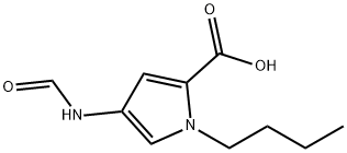 1H-Pyrrole-2-carboxylicacid,1-butyl-4-(formylamino)-(9CI) 结构式
