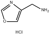 4-噁唑甲胺盐酸盐 结构式