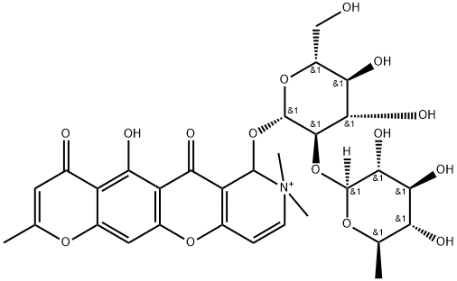 schumanniofoside 结构式