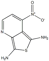 2,7-Benzothiazolediamine,4-nitro-(9CI) 结构式