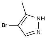 4-溴-5-甲基-1H-吡唑 结构式