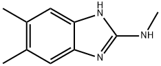 1H-Benzimidazol-2-amine,N,5,6-trimethyl-(9CI) 结构式