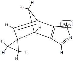 Spiro[cyclopropane-1,5(4H)-[4,7]methano[1,2]benzisoxazole] (9CI) 结构式