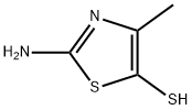 5-Thiazolethiol,2-amino-4-methyl-(9CI) 结构式