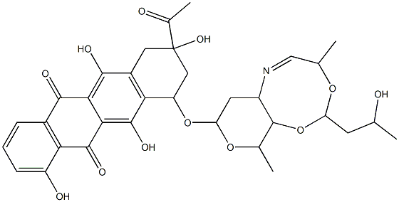 巴米霉素 I 结构式