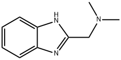 1-(1H-苯并咪唑-2-基)-N,N-二甲基甲胺 结构式