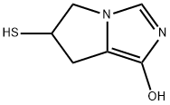5H-Pyrrolo[1,2-c]imidazol-1-ol,6,7-dihydro-6-mercapto-(9CI) 结构式