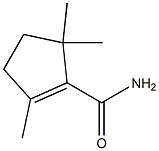 1-Cyclopentene-1-carboxamide,2,5,5-trimethyl-(9CI) 结构式