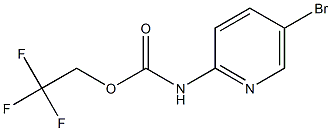 2,2,2-trifluoroethyl 5-bromopyridin-2-ylcarbamate 结构式