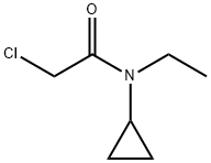 2-氯-N-环丙基-N-乙基乙酰胺 结构式