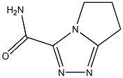 5H-Pyrrolo[2,1-c]-s-triazole-3-carboxamide,6,7-dihydro-(6CI) 结构式