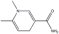 3-Pyridinecarboxamide,1,4-dihydro-1,6-dimethyl-(9CI) 结构式