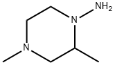 1-Piperazinamine,2,4-dimethyl-(9CI) 结构式