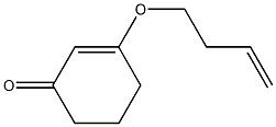 2-Cyclohexen-1-one,3-(3-butenyloxy)-(9CI) 结构式