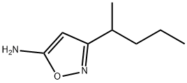 3-(戊烷-2-基)异噻唑-5-胺 结构式