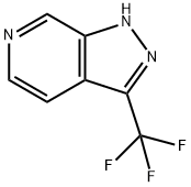 3-(Trifluoromethl)-1H-pyrazolo[3,4-c]pyridine 结构式