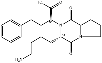 Lisinopril (8R,S)-Diketopiperazine 
(Mixture of Diastereomers) 结构式